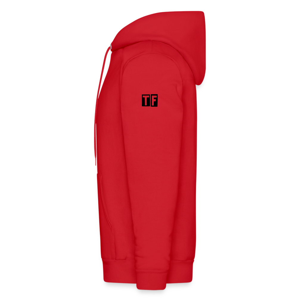 Ms Hallihood Lo Go Crazy Hoodie - red