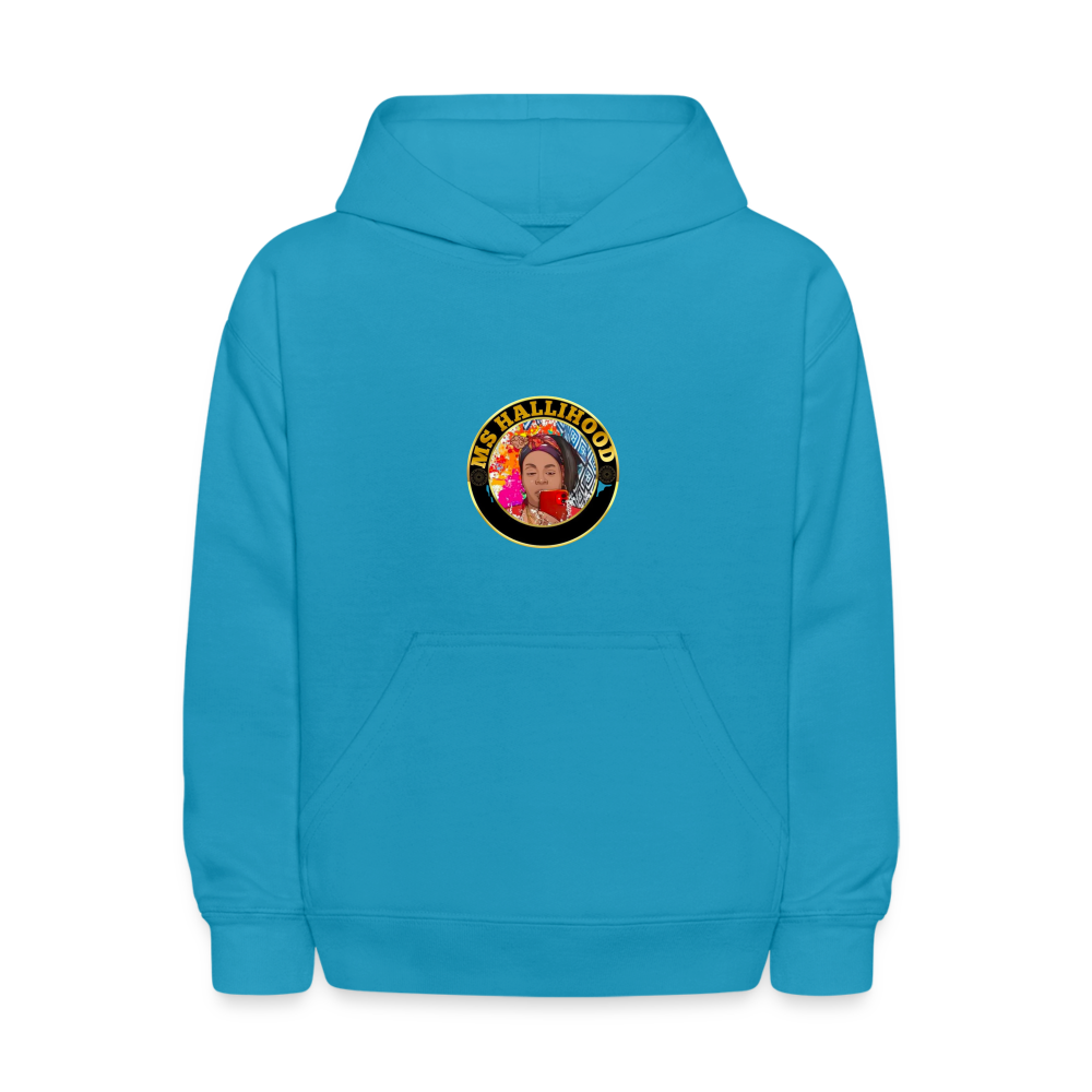 Kids' Affirmation Hoodie - turquoise