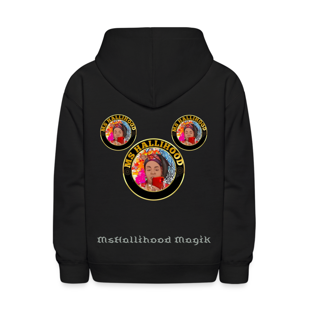 Kids' Affirmation Hoodie - black