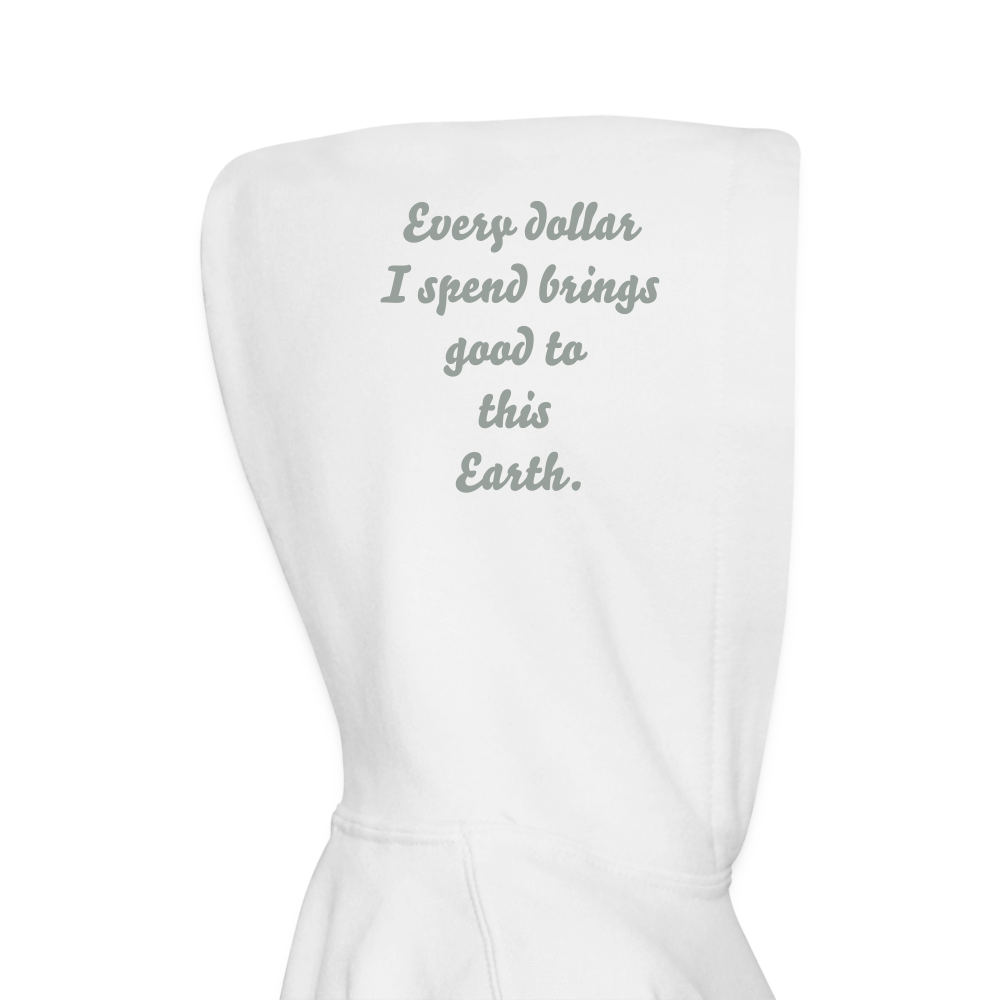 Kids' Affirmation Hoodie - white