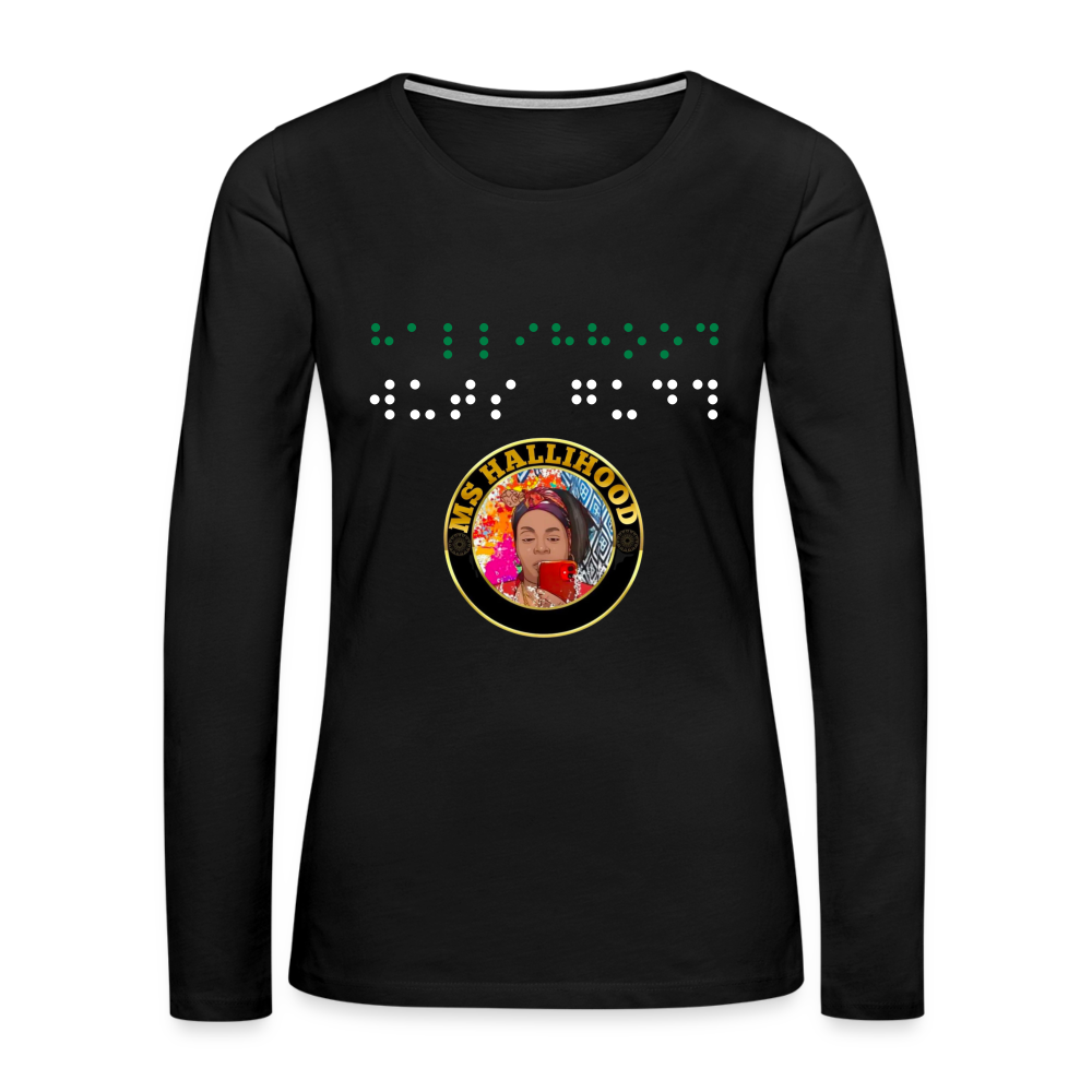 MsHallihood Long Sleeve Russ Tee - black