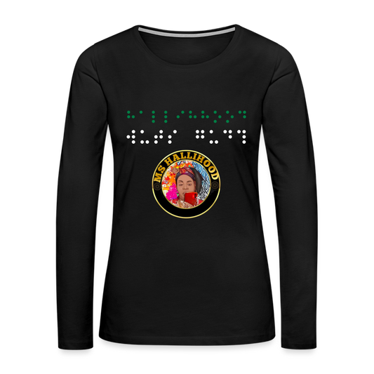 MsHallihood Long Sleeve Russ Tee - black