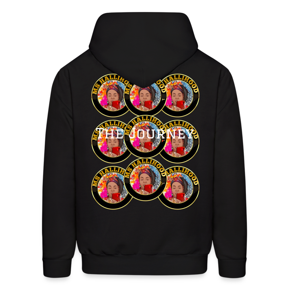 Ms Hallihood Lo Go Crazy Hoodie - black