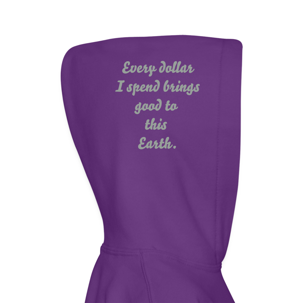 Kids' Affirmation Hoodie - purple