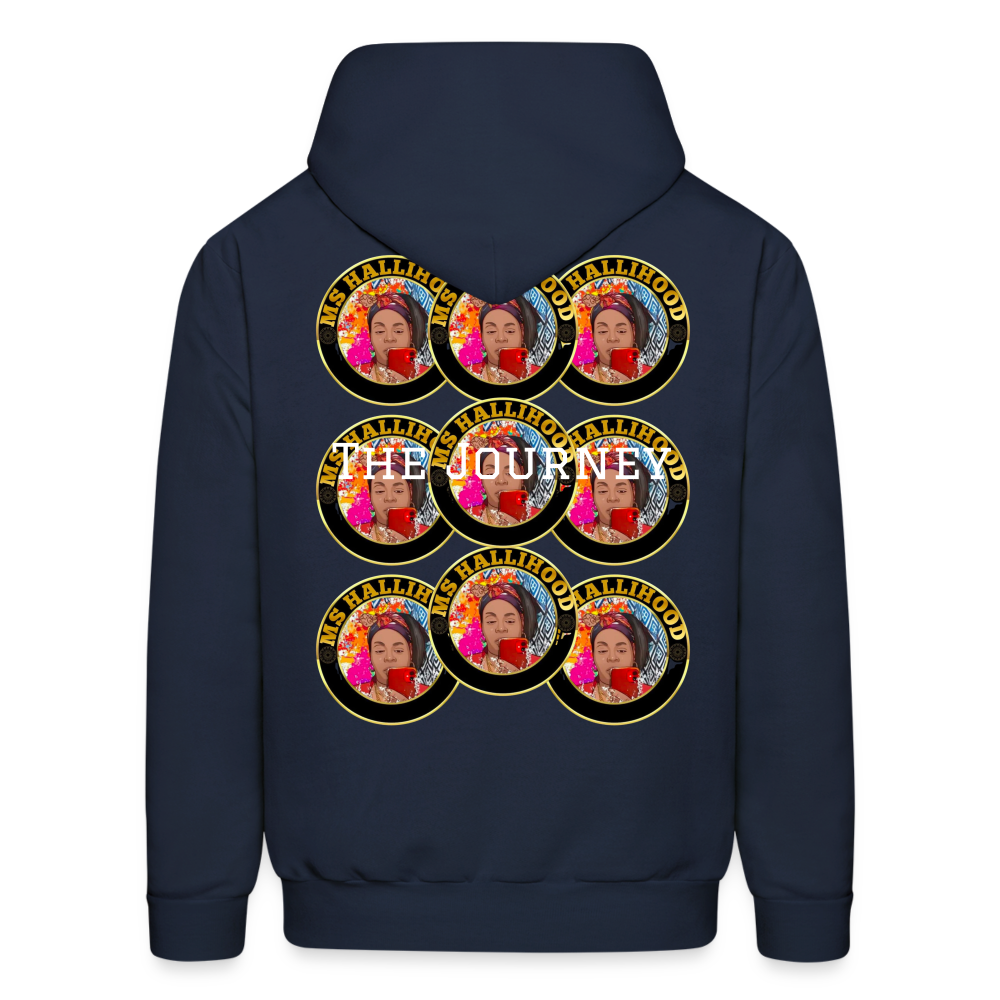 Ms Hallihood Lo Go Crazy Hoodie - navy