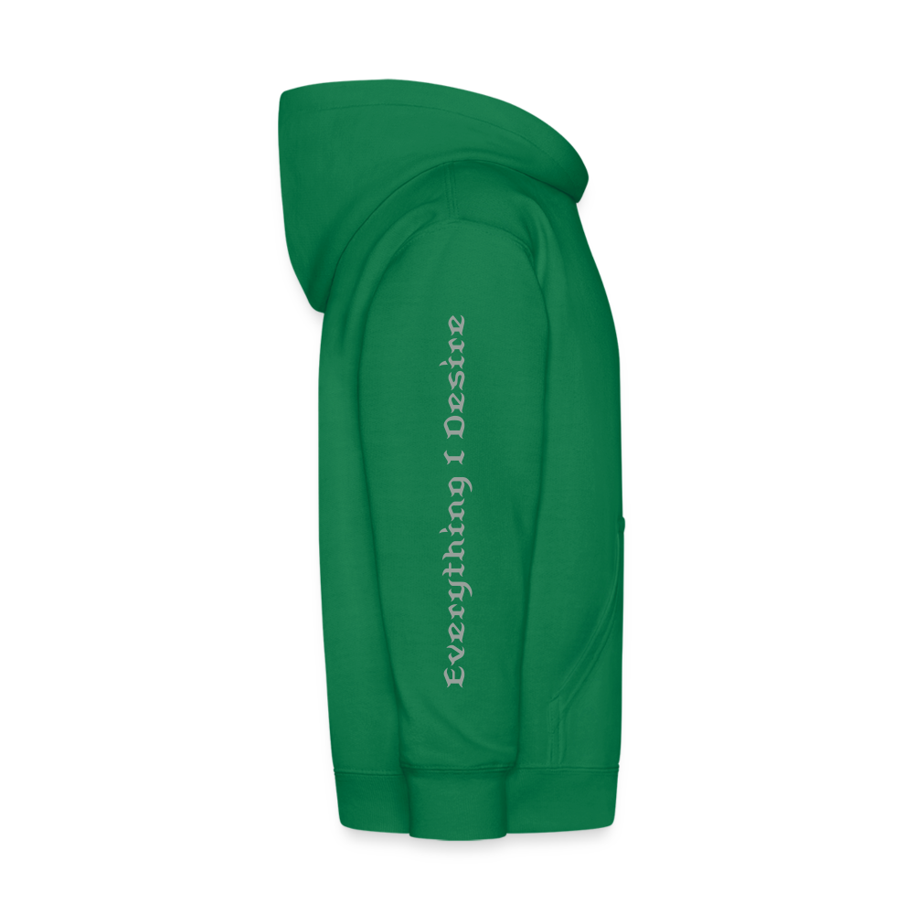 Kids' Affirmation Hoodie - kelly green