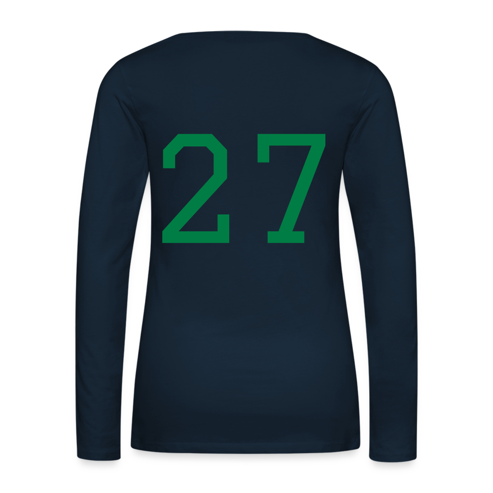 MsHallihood Long Sleeve Russ Tee - deep navy