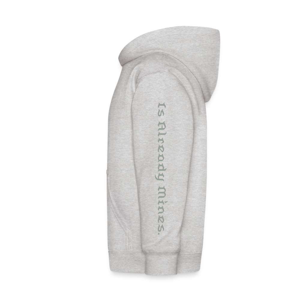 Kids' Affirmation Hoodie - heather gray