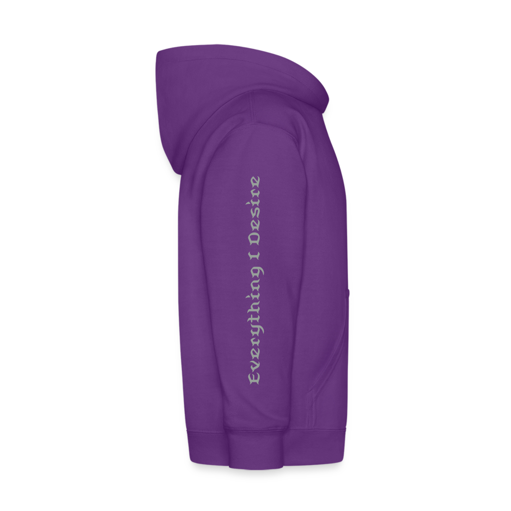Kids' Affirmation Hoodie - purple