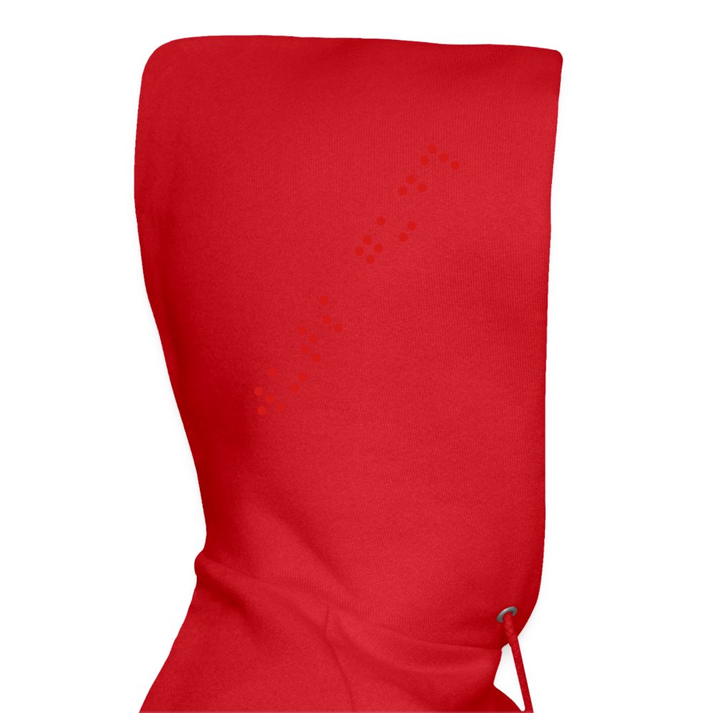 Ms Hallihood Lo Go Crazy Hoodie - red