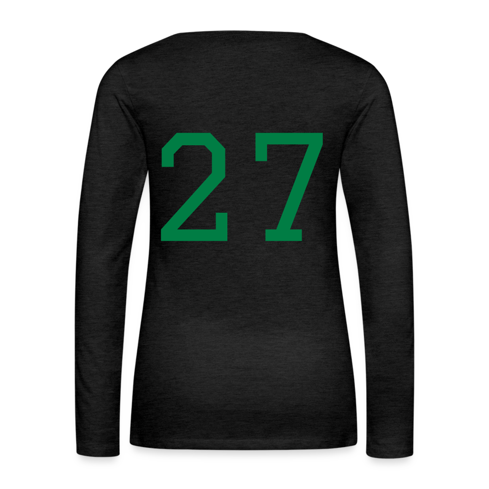 MsHallihood Long Sleeve Russ Tee - charcoal grey