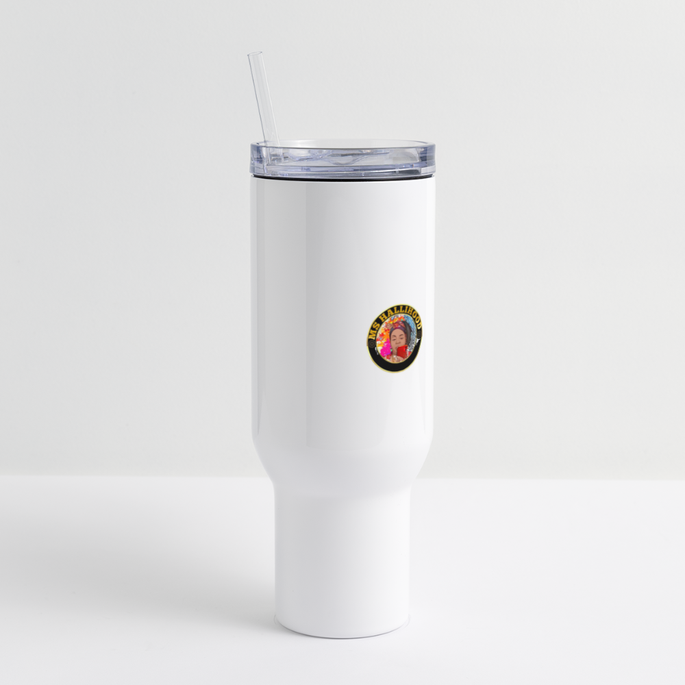 It's Thirsty Thursday 40 oz Travel Tumbler - white