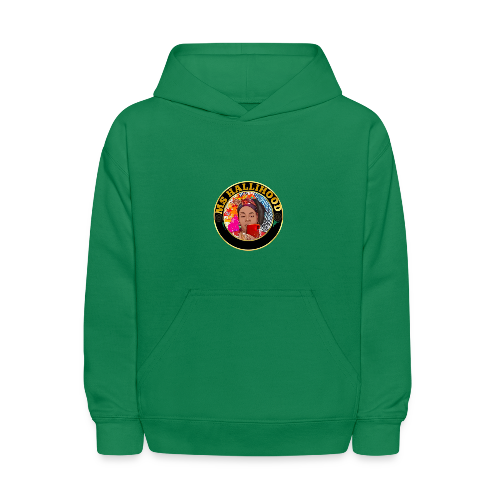 Kids' Affirmation Hoodie - kelly green