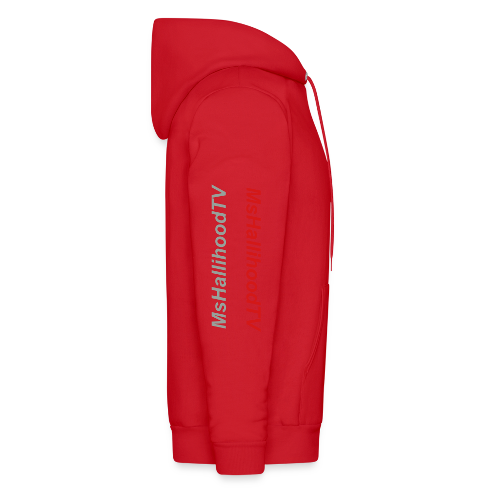 Ms Hallihood Lo Go Crazy Hoodie - red