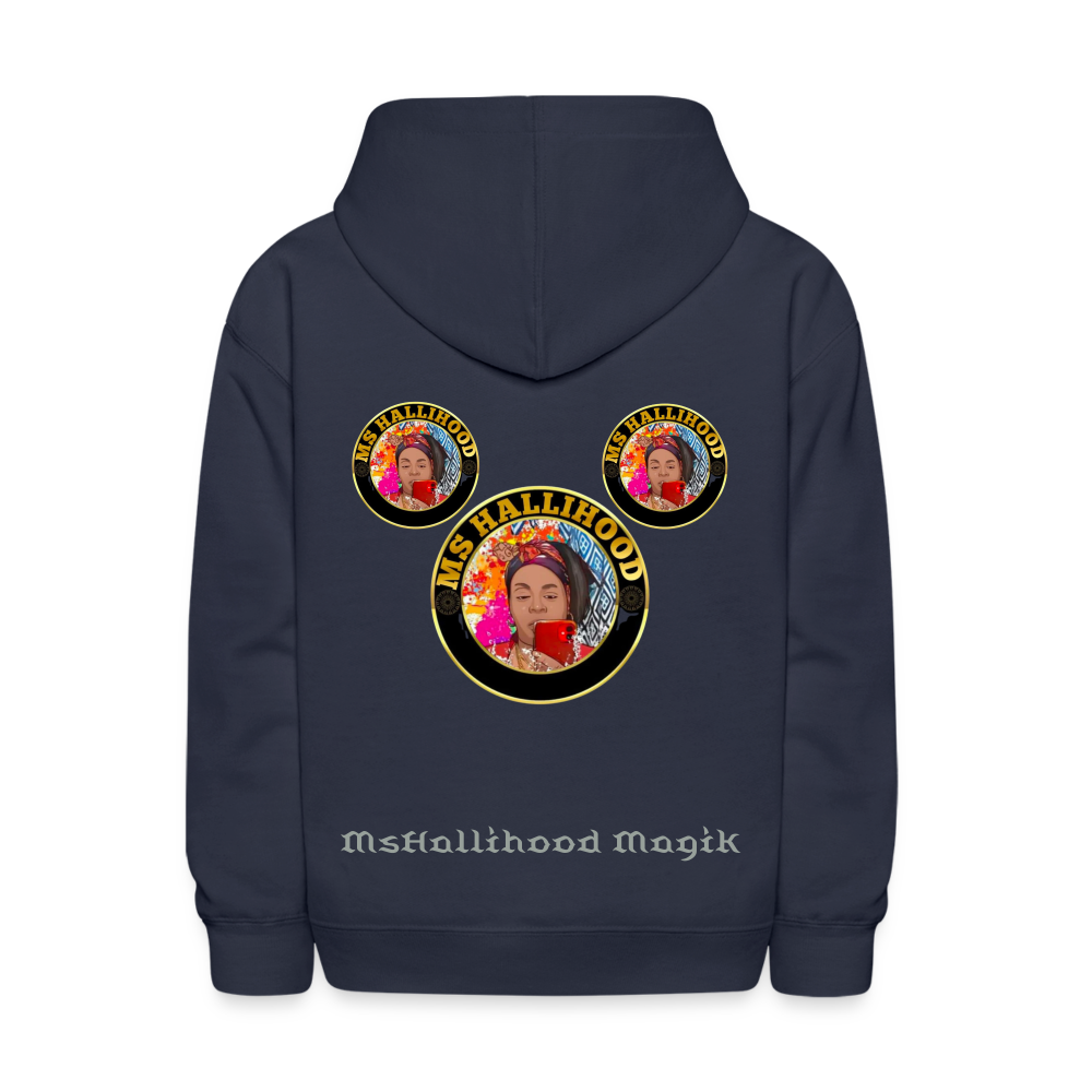 Kids' Affirmation Hoodie - navy