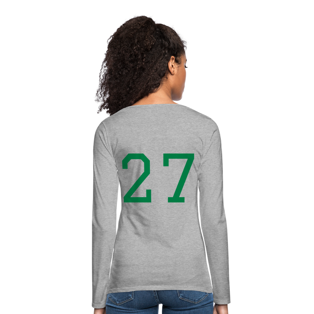 MsHallihood Long Sleeve Russ Tee - heather gray