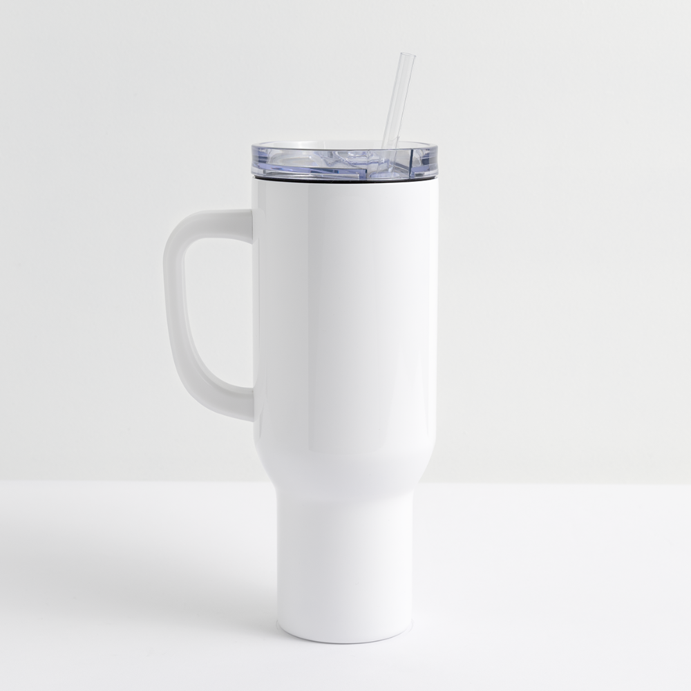 It's Thirsty Thursday 40 oz Travel Tumbler - white