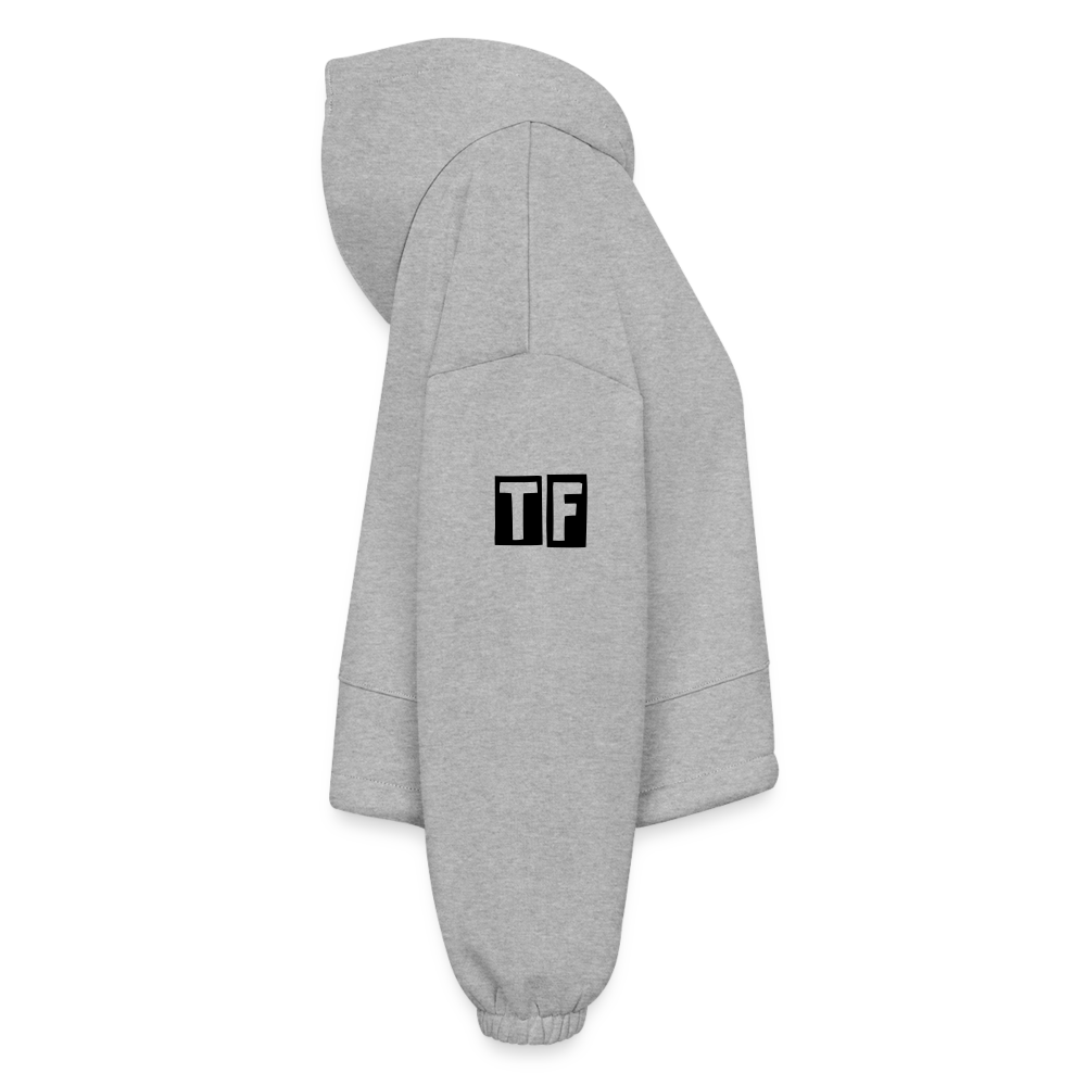 “ROV” Women’s Cropped Hoodie - heather gray