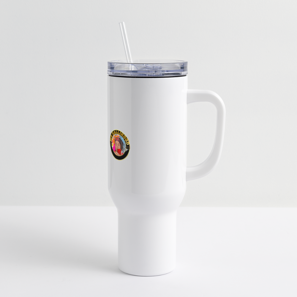 It's Thirsty Thursday 40 oz Travel Tumbler - white