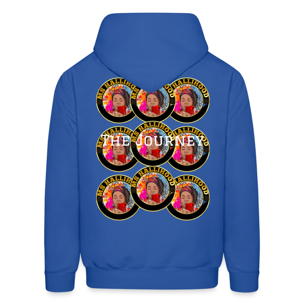 Ms Hallihood Lo Go Crazy Hoodie - royal blue