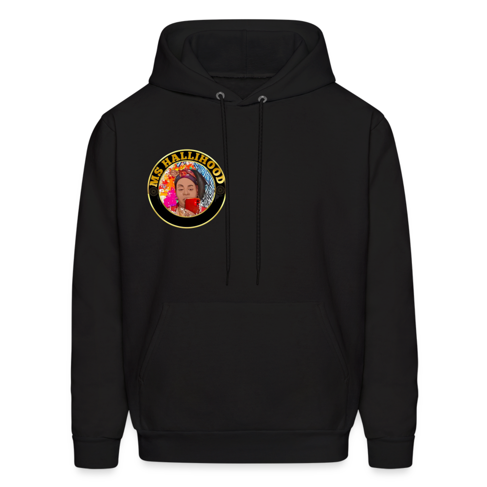Ms Hallihood Lo Go Crazy Hoodie - black