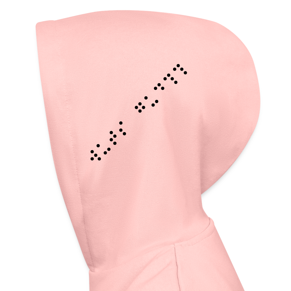 “ROV” Women’s Cropped Hoodie - light pink