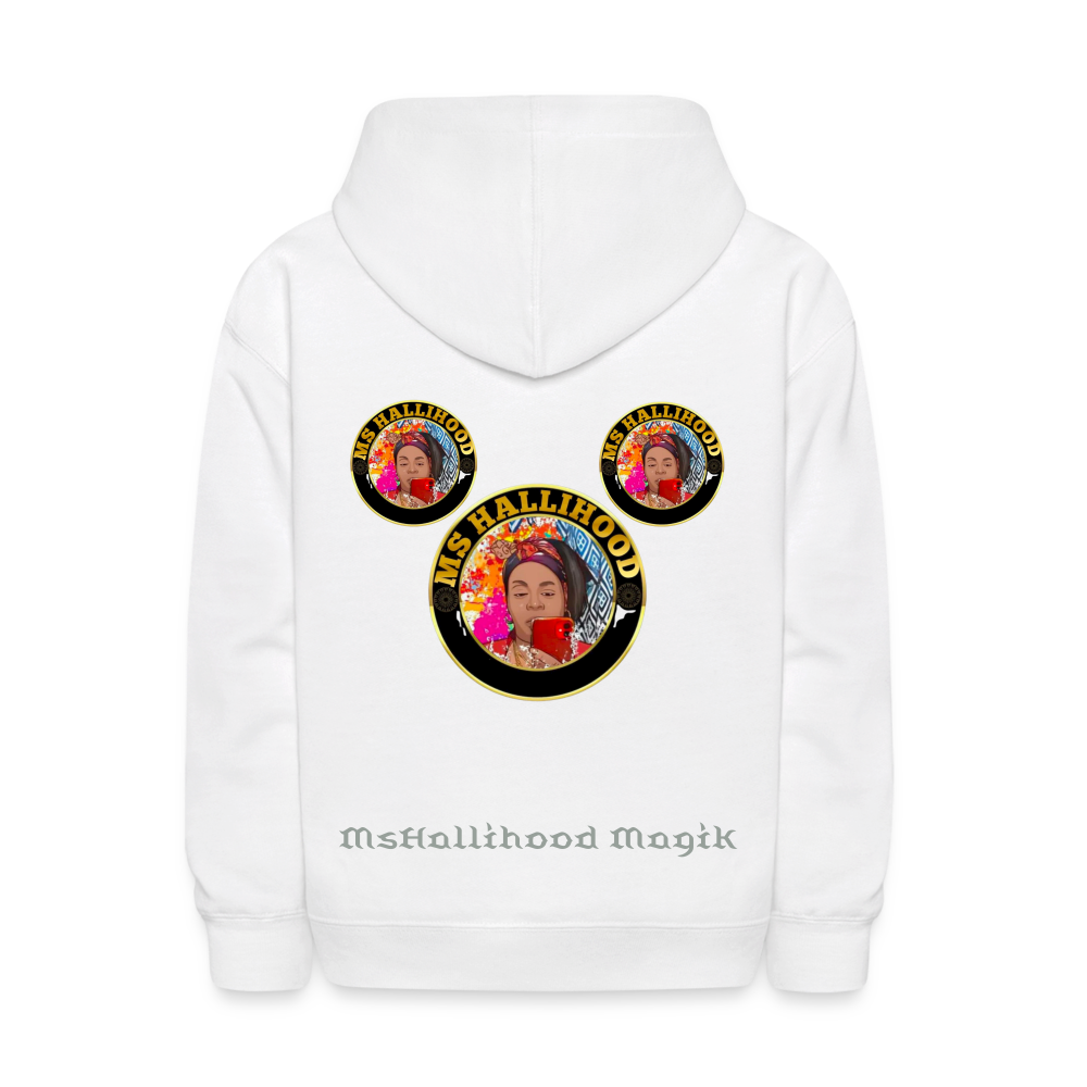 Kids' Affirmation Hoodie - white