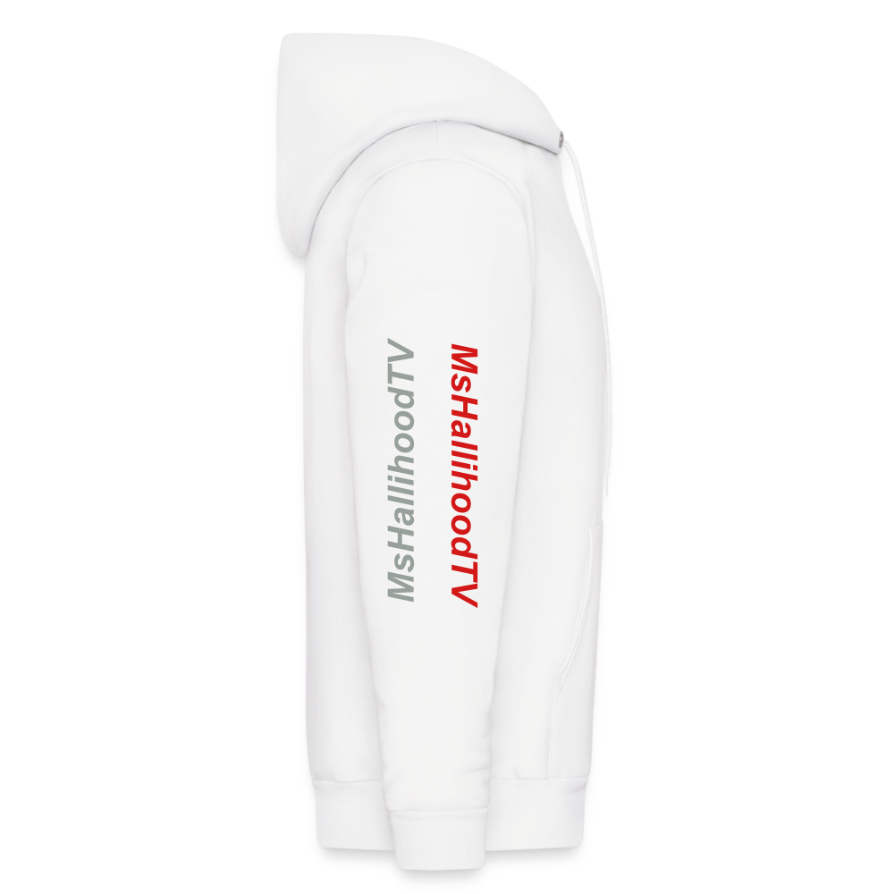 Ms Hallihood Lo Go Crazy Hoodie - white