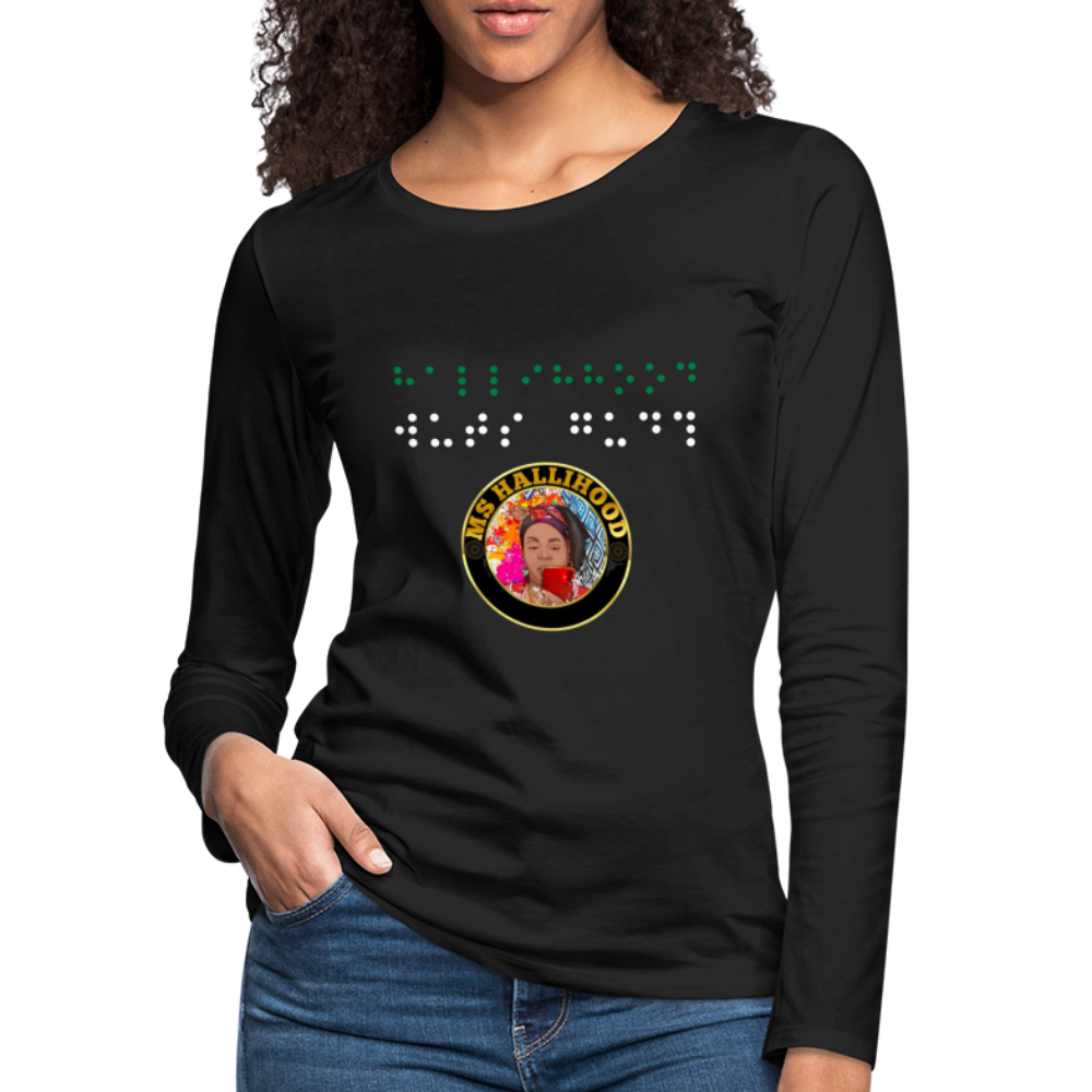 MsHallihood Long Sleeve Russ Tee - black