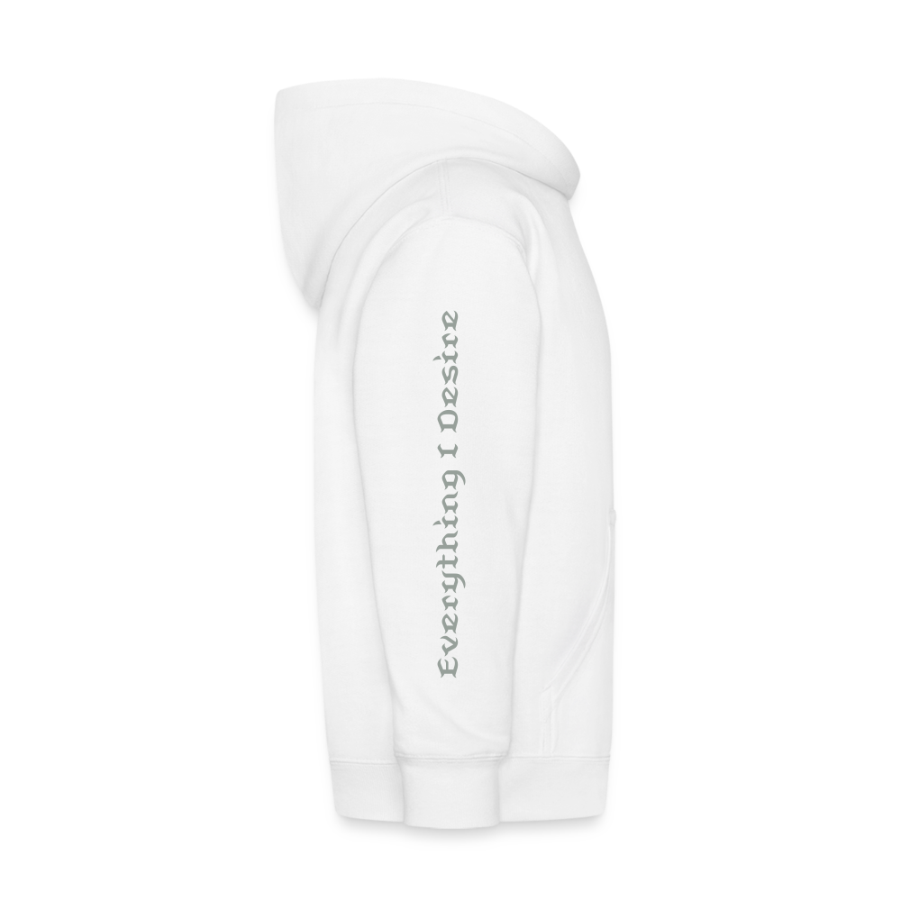 Kids' Affirmation Hoodie - white